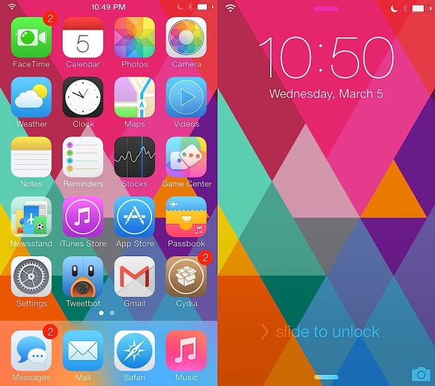 Cydia theme for iOS 7