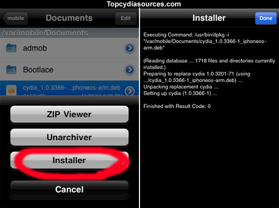 Download Cydia iPhone 4