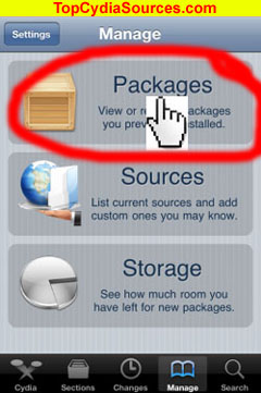 how to delete Cydia