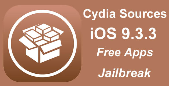 Cydia sources iOS 9.3.3 jailbreak repo